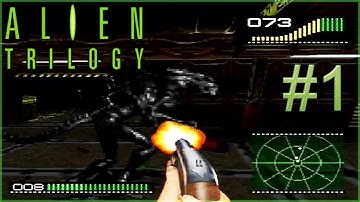 Section 1 -  Level 1 - Alien Trilogy (PS1) - Gameplay Playthrough