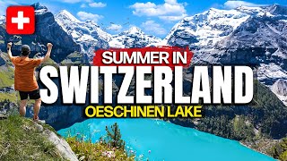 SWITZERLAND 🇨🇭 A Place Beyond Imagination | LAKE OESCHINENSEE