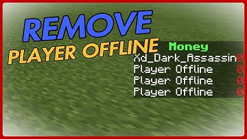 Minecraft Bedrock How To Remove Player Offline Command Block tutorial. Ps4, Xbox, Mcpe, Windows