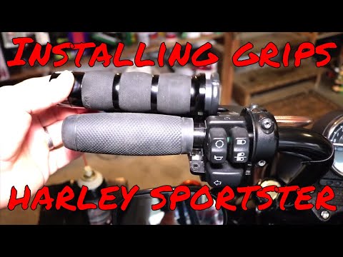 Come installare Grips su una Harley Davidson Sportster