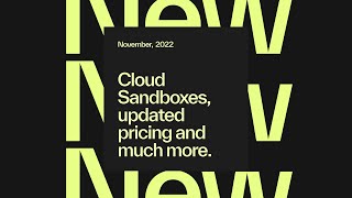Updated pricing, Cloud sandboxes and more | What's new at CodeSandbox November 2022