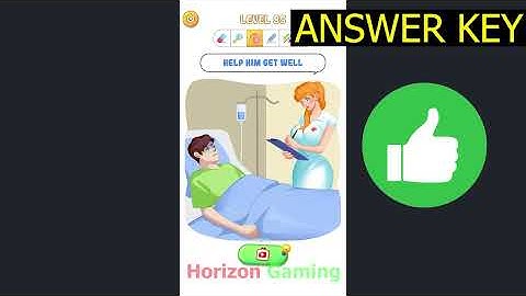 Tricky Quiz: Dop Brain Puzzle LEVEL 85 Help him get well - Gameplay Walkthrough Android IOS