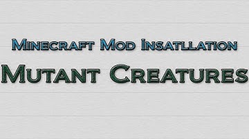 Minecraft 1.4.2 - How to install Mutant Creatures (OUTDATED)