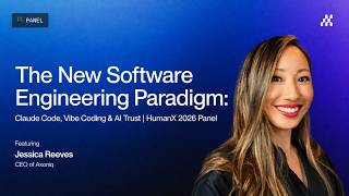 The New Software Engineering Paradigm: Claude Code, Vibe Coding & AI Trust | HumanX 2026 Panel screenshot 2