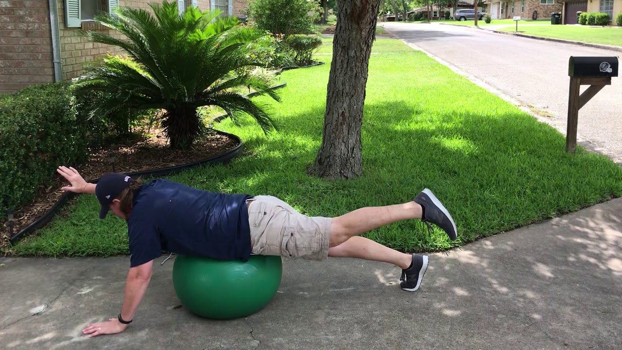 Therapy Ball Superman YouTube