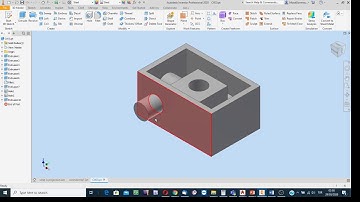 Broken-out section in Inventor