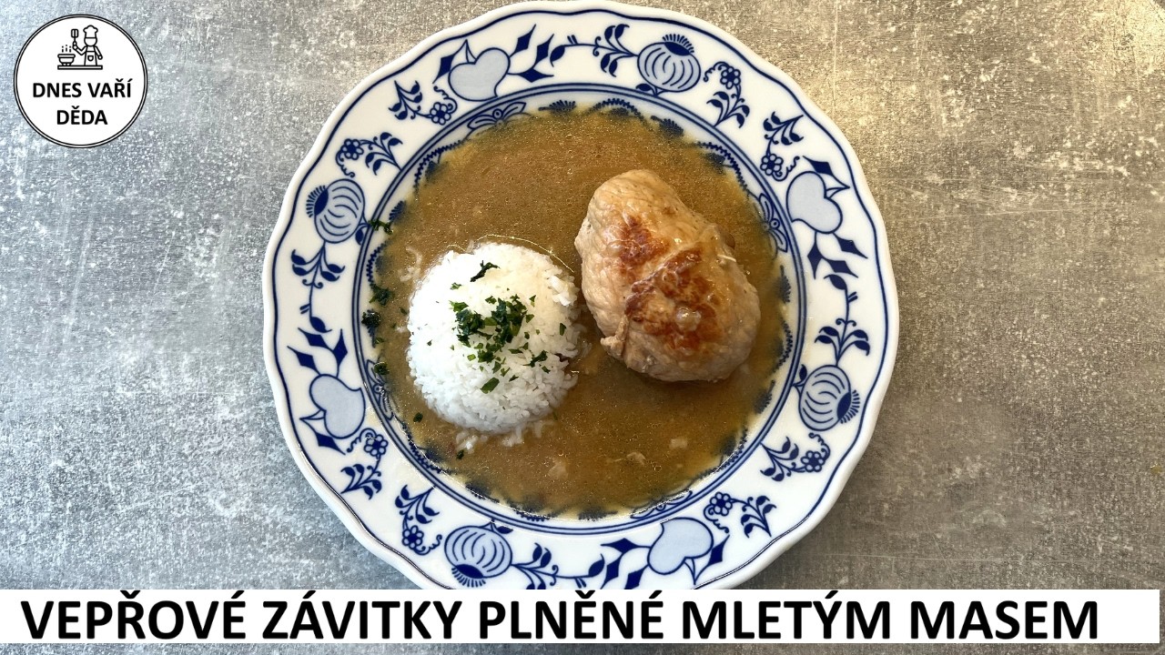 Vepřový závitek plněný mletým masem  | Josef Holub