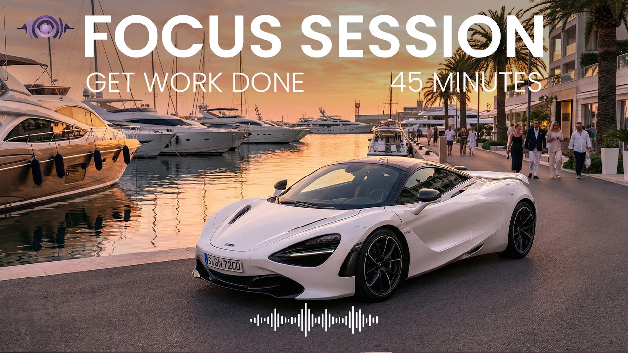 45 Minutes Focus Session - Maximum Productivity and Concentration mix - Get Work Done