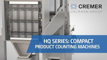 Cremer HQ series: Compact product counters
