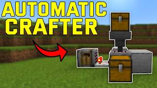 EASY Single Item Auto-Crafter Minecraft 1.21+ (Bedrock,Mcpe,Ps4,Xbox)