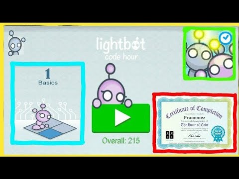 Lightbot Code Hour - BASICS Level 5