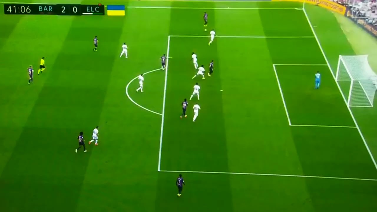 GOL de MEMPHIS DEPAY VS ELCHE HOY GOL DEL BARCA VS ELCHE LA LIGA