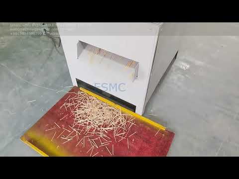 bamboo toothpicks production line, how a simple toothpick be made, invest small tooth pick factory