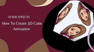 How To Create 3D Cube Animation || Rotating Cube Animation After Effects ||Eana Ali