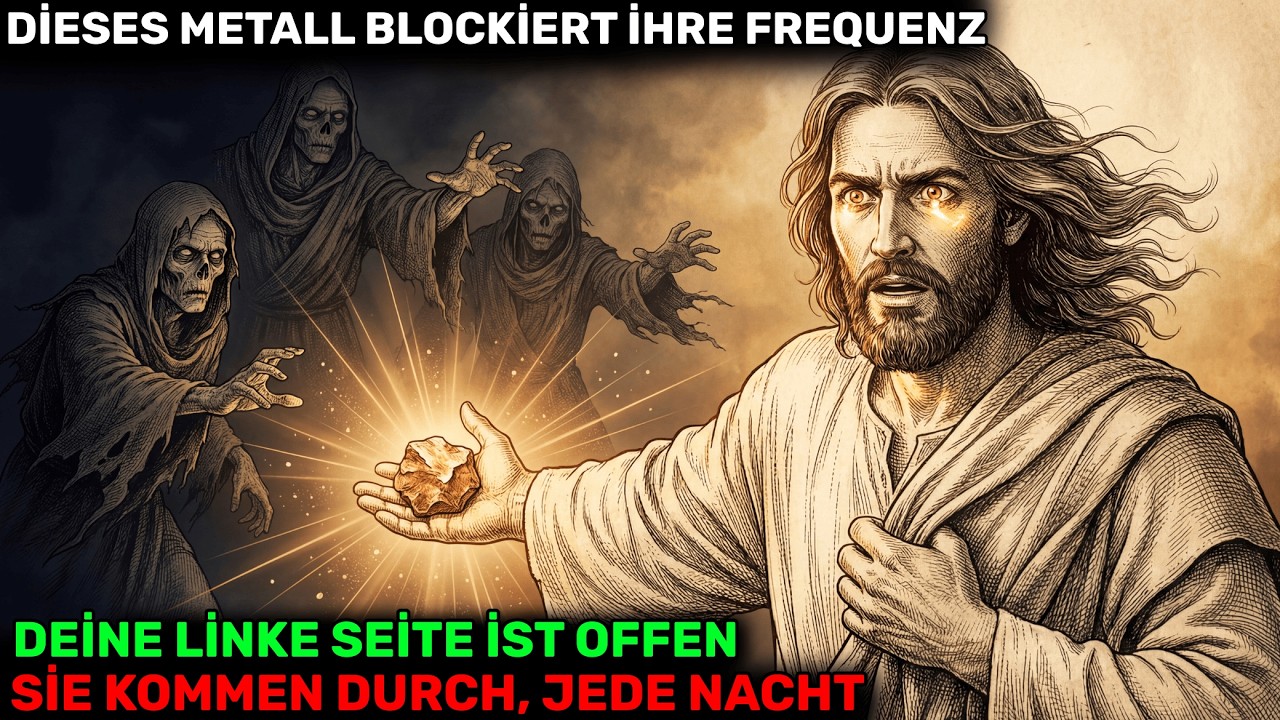 Das einzige Metall das laut Jesus Archonten-Frequenzen blockiert — Trag es auf der linken Seite