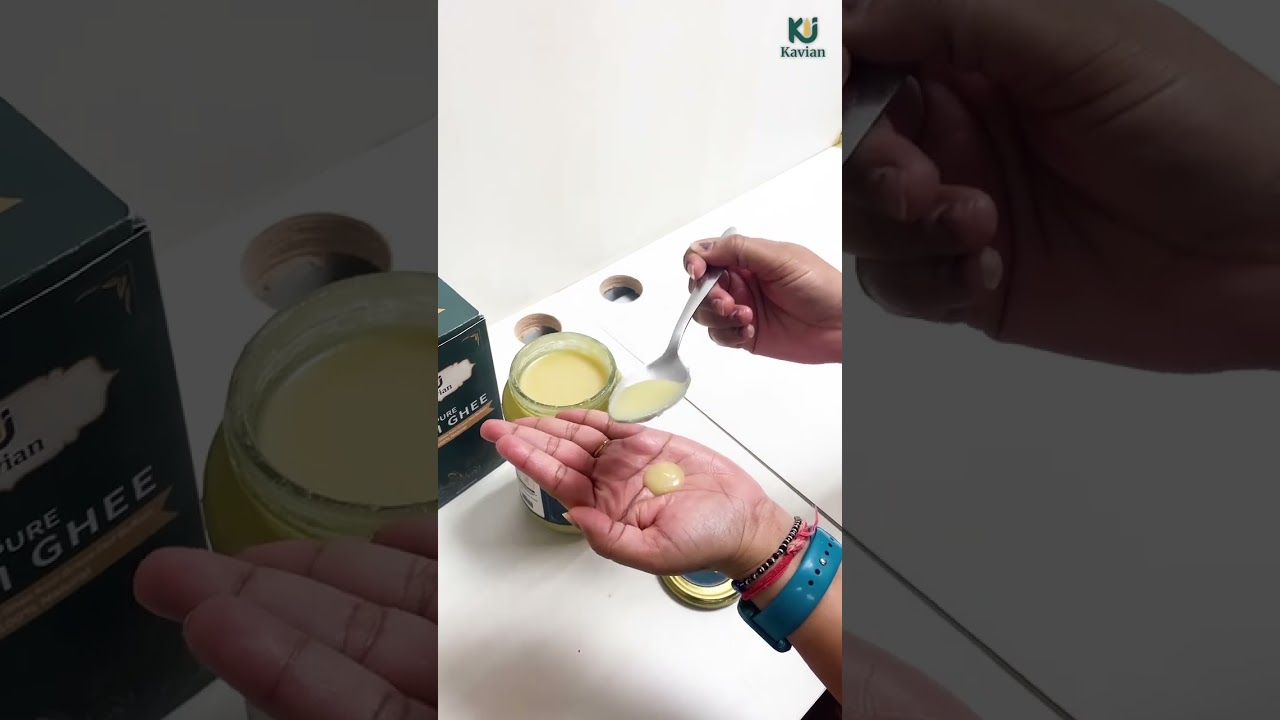 💛 Pure Ghee needs no certificate — it proves itself!