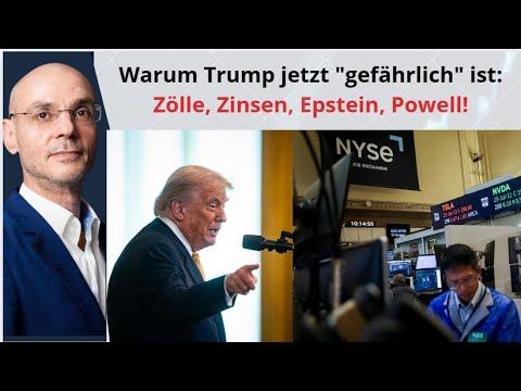 Thumbnail for Warum Trump jetzt "gefährlich" ist: Zölle, Zinsen, Epstein, Powell! Marktgeflüster