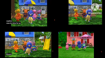 The Backyardigans SnackTime Season 4 And Season 1 Quadparison 2