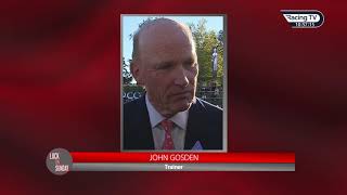 John Gosden - Luck On Sunday - Racing Tv
