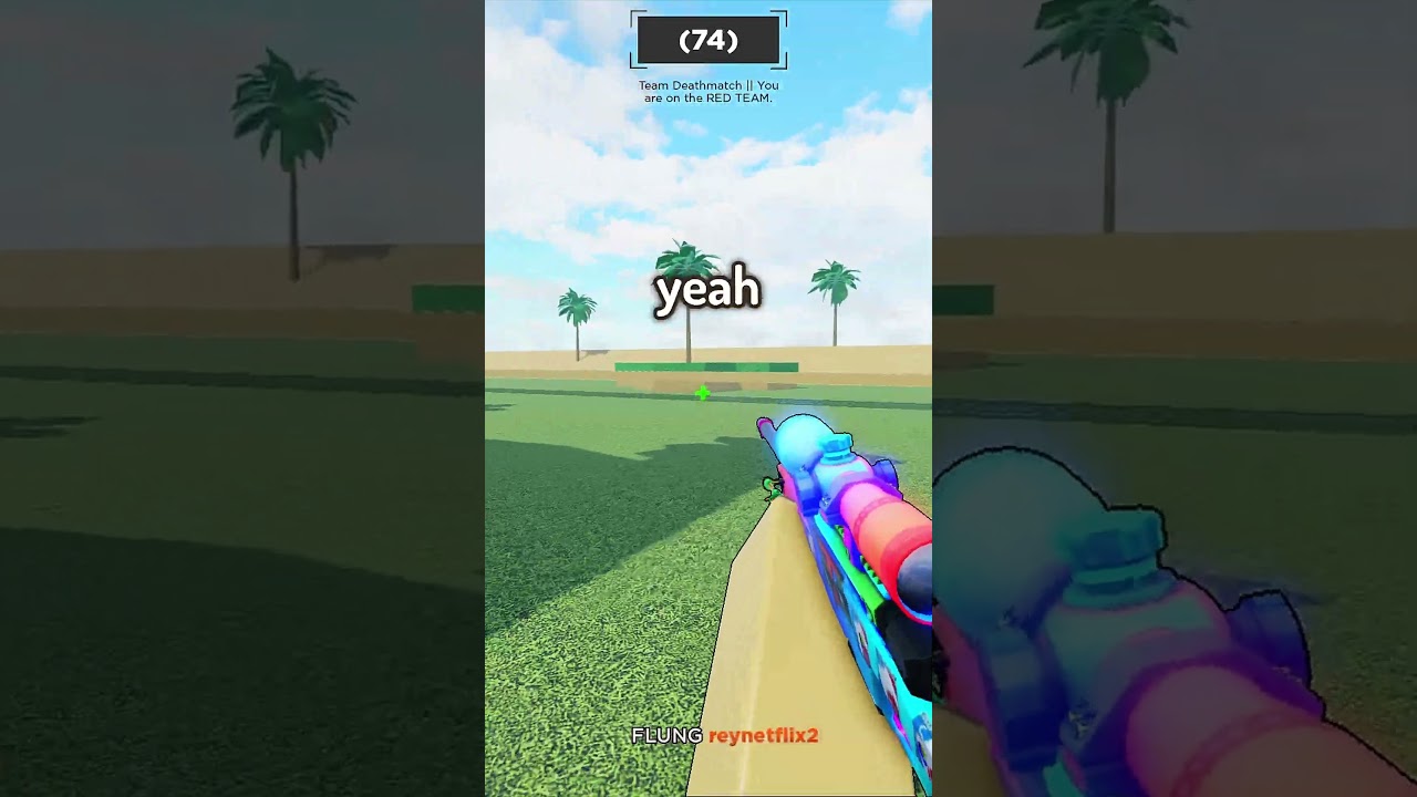Roblox No Scope Sniping Trickshotting! 