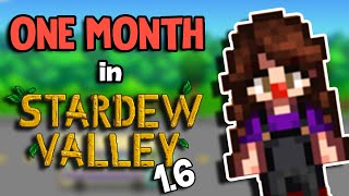 I Spent One Month in the Stardew Valley 1.6 Update [1]