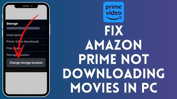 How to Fix Amazon Prime Not Downloading Movies in PC (2024) | Amazon Tutorial