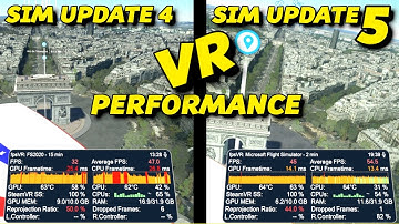SIM UPDATE 5 Performance Comparison in VR! // Microsoft Flight Simulator // Valve Index Gameplay