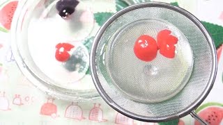 金魚の水信玄餅を作ってお父さんに食べてもらった【Raindrop Cake】 【こうじょうちょーの素人クッキング】