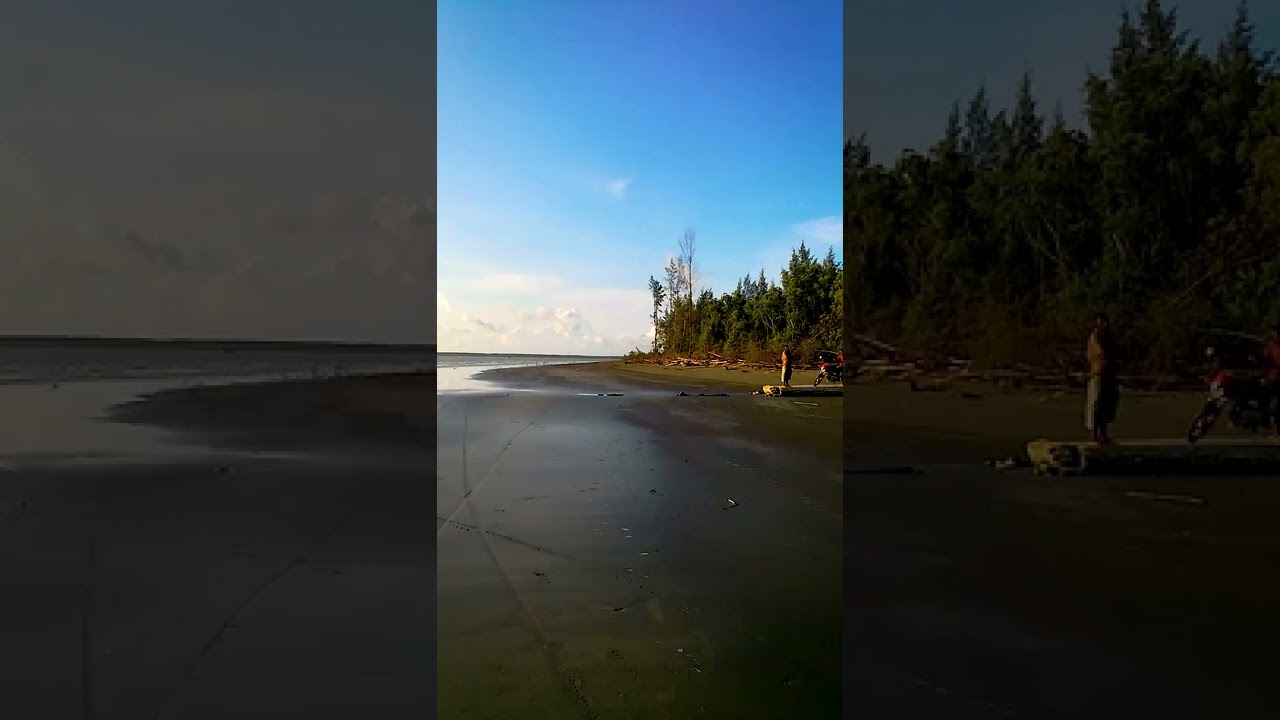 Shuvo Sandhya Sea Beach #Barguna #Barishal #Bay_Of_Bengal #Bangladesh🇧🇩