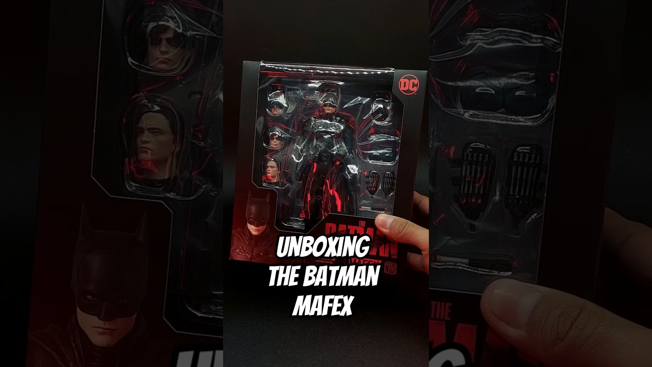 Review del The Batman de Mafex #juguetes #toys #figuras #batman #unboxing #reviewtoys #dc