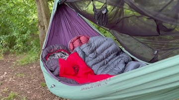 HAMMOCK CAMPING | Two person sleep setup
