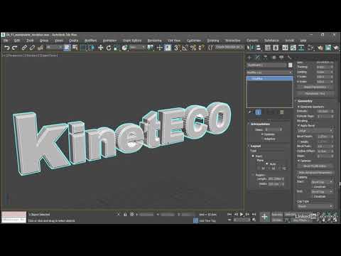 050 Mastering TextPlus in Autodesk 3ds Max: Per-Character Control, Kerning, Advanced Detail Settings
