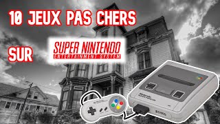 10 jeux Super Nintendo pas chers !