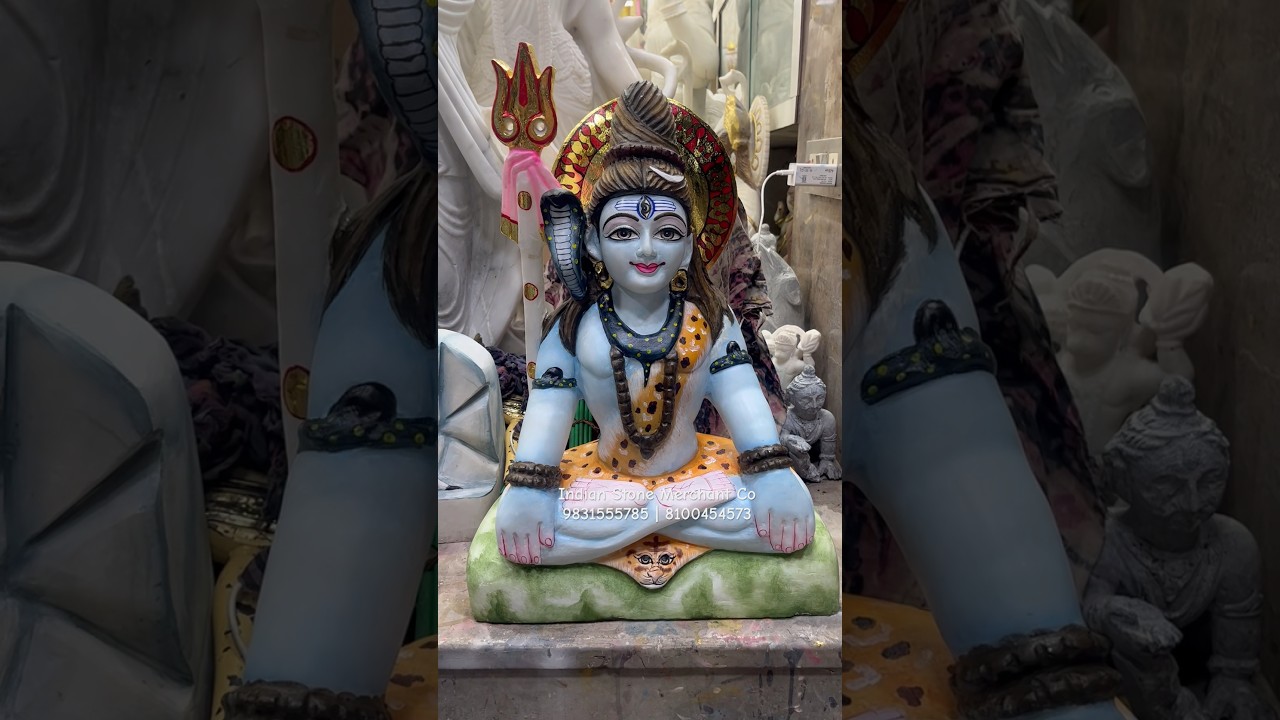 Rudra Dev Mahadev marble murti 