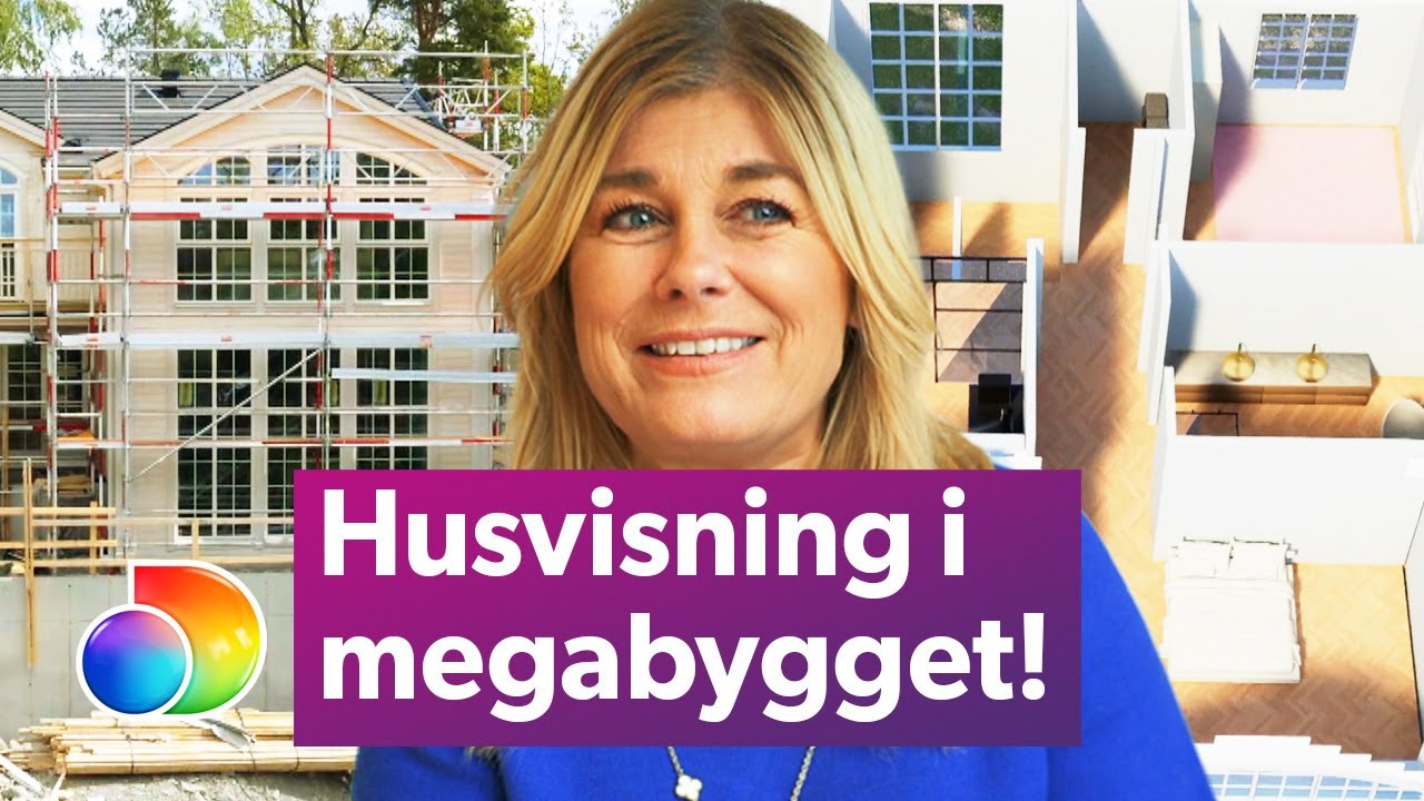 Pernilla visar sitt nya drömhus för första gången | Villa Wahlgren | discovery+ Sverige