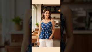 ||Trending 🔥Foral ✨🌷short#kurti|| #for# woman's #||short
