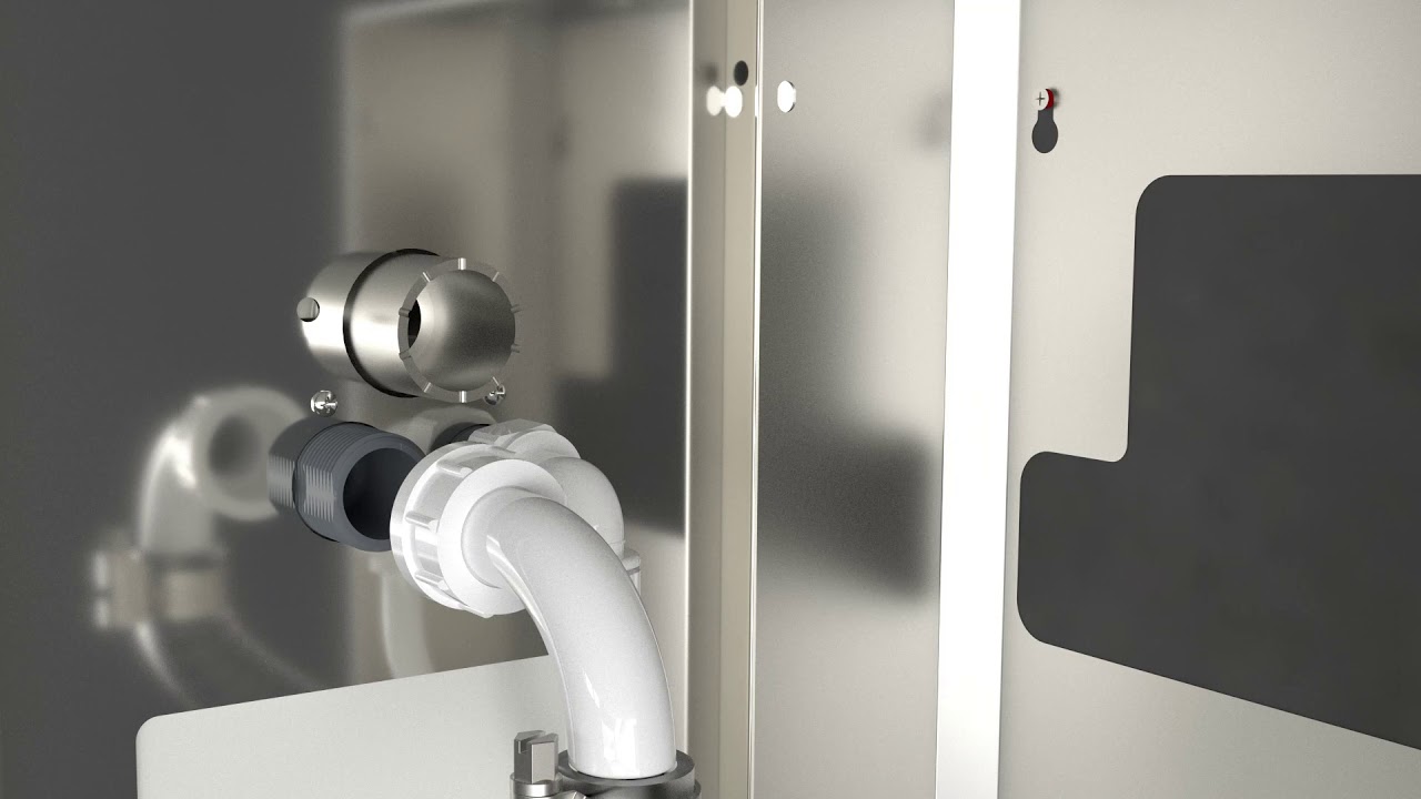 Kelda Showers - Air Powered™ Shower Technology - Installation Video - Deluxe Shower Panel