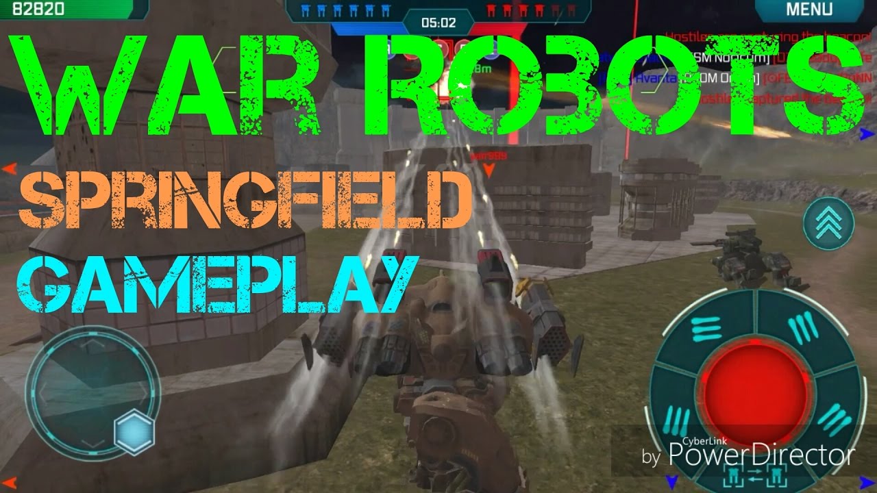 War Robots - Springfield Gameplay