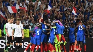 France Beats Germany Everyone Goes Nuts La France Bat Lallemagne Tout Le Monde Devient Fou