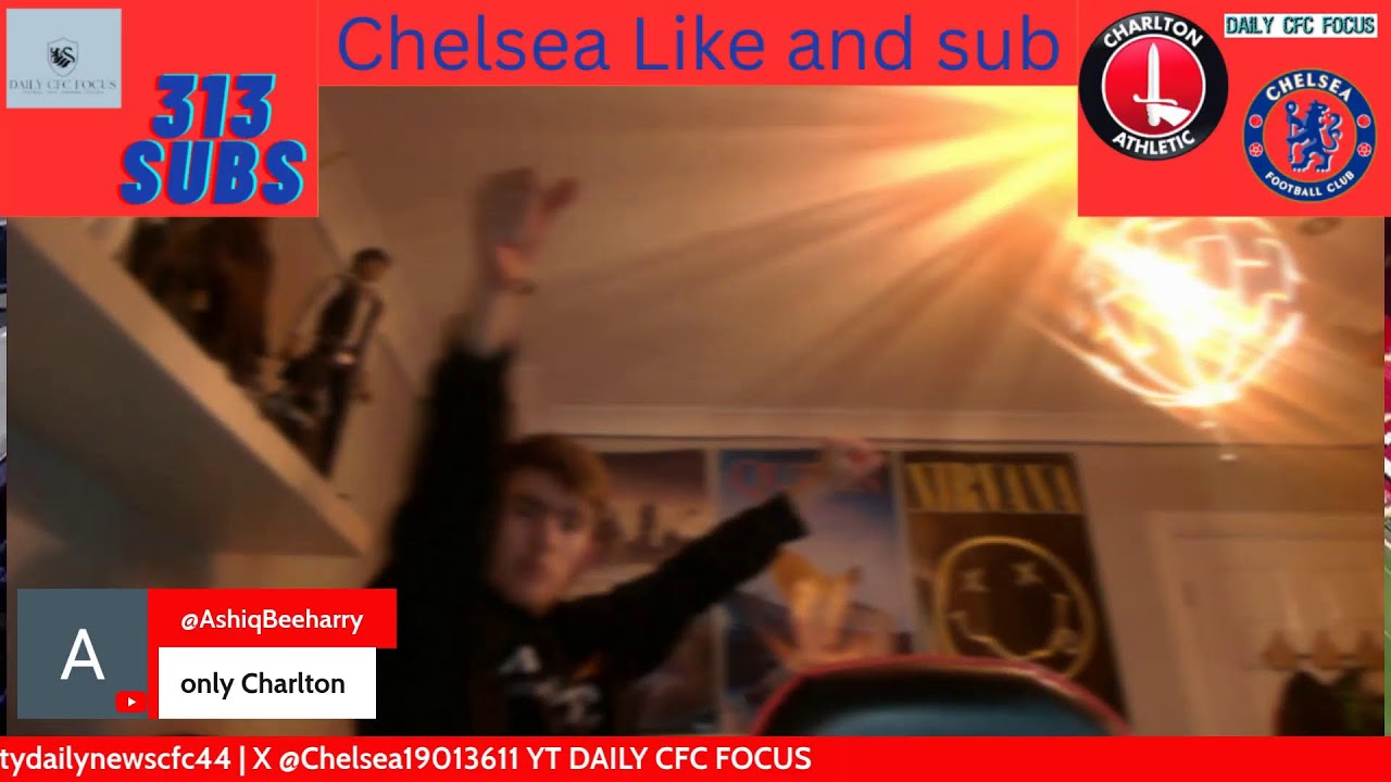 Charlton Vs Chelsea Watchalong 2025 Fa Cup