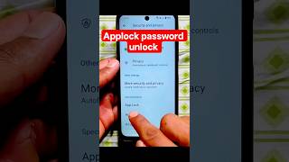 applock ka privacy password bhul gaya | applock password bhul gaya kaise unlock Karen