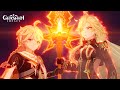 Cutscene Animation: "Song of the Light, Fire of the Night" | Genshin Impact #GenshinImpa