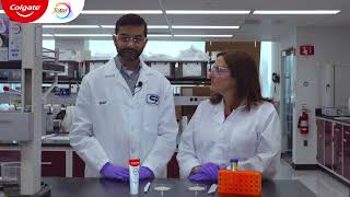 Meet the Scientist: Colgate Total® Active Prevention Toothpaste Erosion Demonstration - Part 1