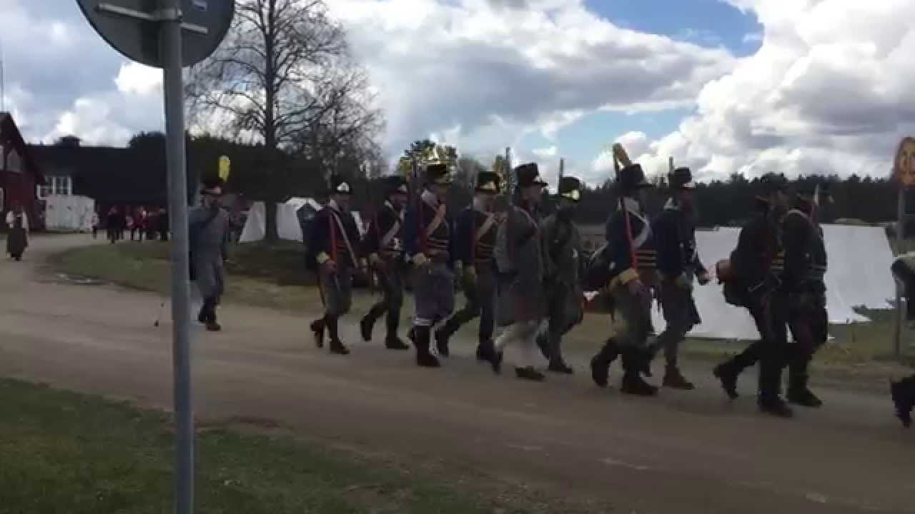 Generalmönstring Skillingaryd. Gustavianer