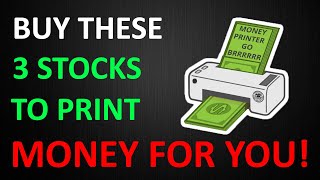 BUY These 3 STOCK to PRINT MONEY FOR YOU!💰🚀