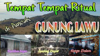 GUNUNG LAWU - Bangunan dan tempat Ritual Di Puncak Lawu #gununglawu