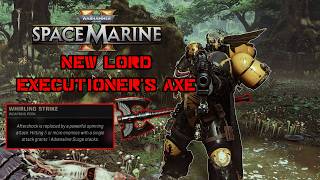 New Lord Executioner's Axe  does PEAK DAMAGE (Solo Absolute) - Space Marine 2 screenshot 4