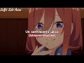 The Quintessential Quintuplets~ ♭ Ending Full「Takaramono」(Sub Espa&ntilde;ol)
