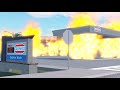 D.C. Metropolitan Police &amp; Fire Department Respond to a Gas Station Explosion (Roblox ER:LC)