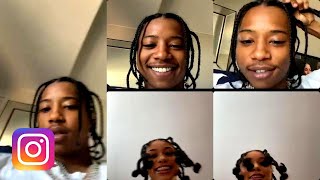 Celebrity Coi Leray Instagram LIVE - May 20, 2021 Wealth